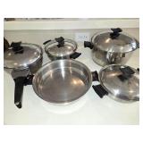 Vintage Rena Stainless Cookware Set