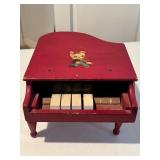 Schoenhut Toy Grand Piano Wood Little Boy Blue