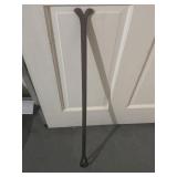 34ï¿½ Antique hand forged iron railroad wrench