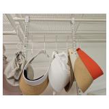 Over the door rack w/visors