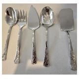 Lenox Holiday Stainless Steel 5-Piece Serving