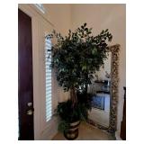 Approx 8' Faux Plant in a 21'ï¿½ 22' Resin Carved