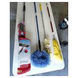 (4) Long Handled Cleaning Tools