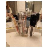 Hair Brushes w/Holder