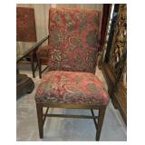 22'ï¿½23'ï¿½39' Red Upholstered Chair