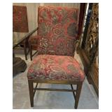 22'ï¿½23'ï¿½39' Red Upholstered Chair