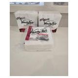 (3) Pkgs Vanity Fair Dinner Napkins