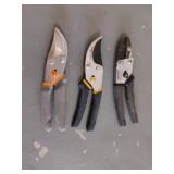 (3) Garden Clippers