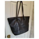 Perry Ellis Dark Blue Shoulder Tote