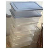(6) Small Storage Bins 13.5ï¿½x8.5ï¿½x3.5ï¿½