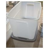 (2) Homz Stor n  Tote 38 Gallons
