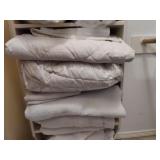 Entire Shelf of King Sized Bedding Including: