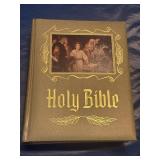 Vtg Holy Bible Red Letter Ed. Pictorial