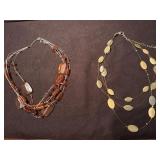 (2) Beaded Necklaces