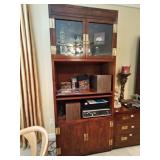 Henredon 'Scene One' Campaign-style Lighted