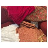 Assorted Pieces of Upholstery Material