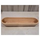 19'ï¿½5.5'ï¿½3' Long Wooden Bowl
