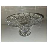 4' Waterford Crystal Pedestal Trinket/Candy Dish