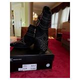 8.5 INC  Women's Iliana Studded Western Ankle B