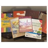 Assorted Water Color Paper Pads & Construction