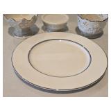 Lenox Dinner Plate, Candle Holder, Pedestal Bowl