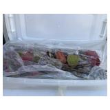 Velvet Poinsettia Feather Picks