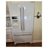 KitchenAid White French Door Refrigerator