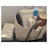 Tote w/ Arts & Crafts Supplies