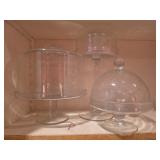 Glass Dessert Pedestals