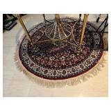 28' Fringed Round Rug