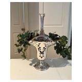 VTG Silver Plated Bride's Basket