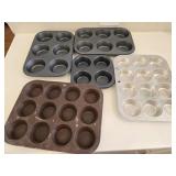 (5) Muffin Pans