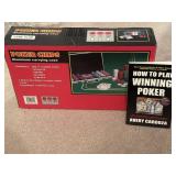 NIB Poker Chip Set with Aluminum Case & Winning