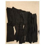 (6) Sz 6/8/10 Womens Black Jeans mostly NYDJ