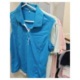 Sz LG Nike dri fit Sleeveless shirt & charter