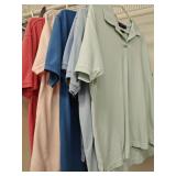 (6)Sz L Charter Club Women's Polos