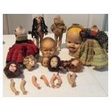 VTG Dolls & Parts 1950ï¿½s & Doll Clothes