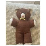 Vintage Teddy Bear Plush 15' Brown w/Tongue