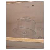 Glass Cake Plate w/Lid