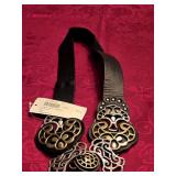 Sz Med NWT Chicos Tribal Metal Stretch Belt