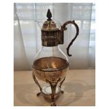 Vtg Silver-plated Coffee/Tea Pitcher