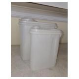 Tupperware Cereal Keeper & Small Pitcher w/Lid