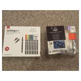 NEW Kingart Paint Brush Pens & Supply Kit