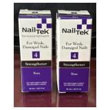 (2) NEW Nail Tek, Nail Strengthener Xtra 0.5 oz