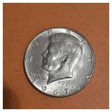 1967 Liberty Half Dollar