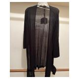 Sz: 0, Chicos Womens Black Cardigan