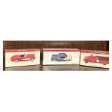 (3) NIB Die Cast Classic Cars
