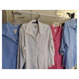 Sz 2P (4) CHICO'S Button Down Collard Dress