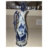 Antique Chinese Bottle w/Glass Stopper