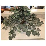 Large Faux Ivy in Basket